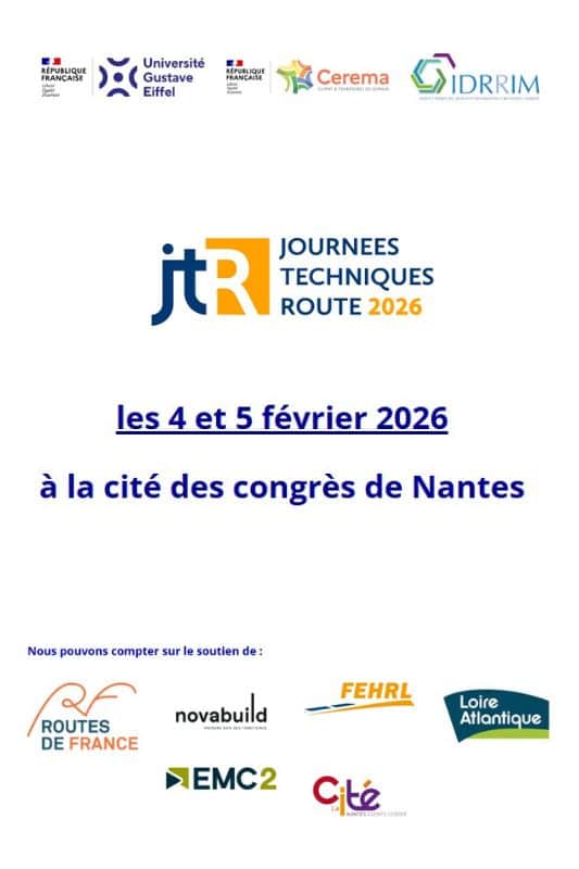 JOURNEES TECHNIQUES ROUTE EDITION 2026