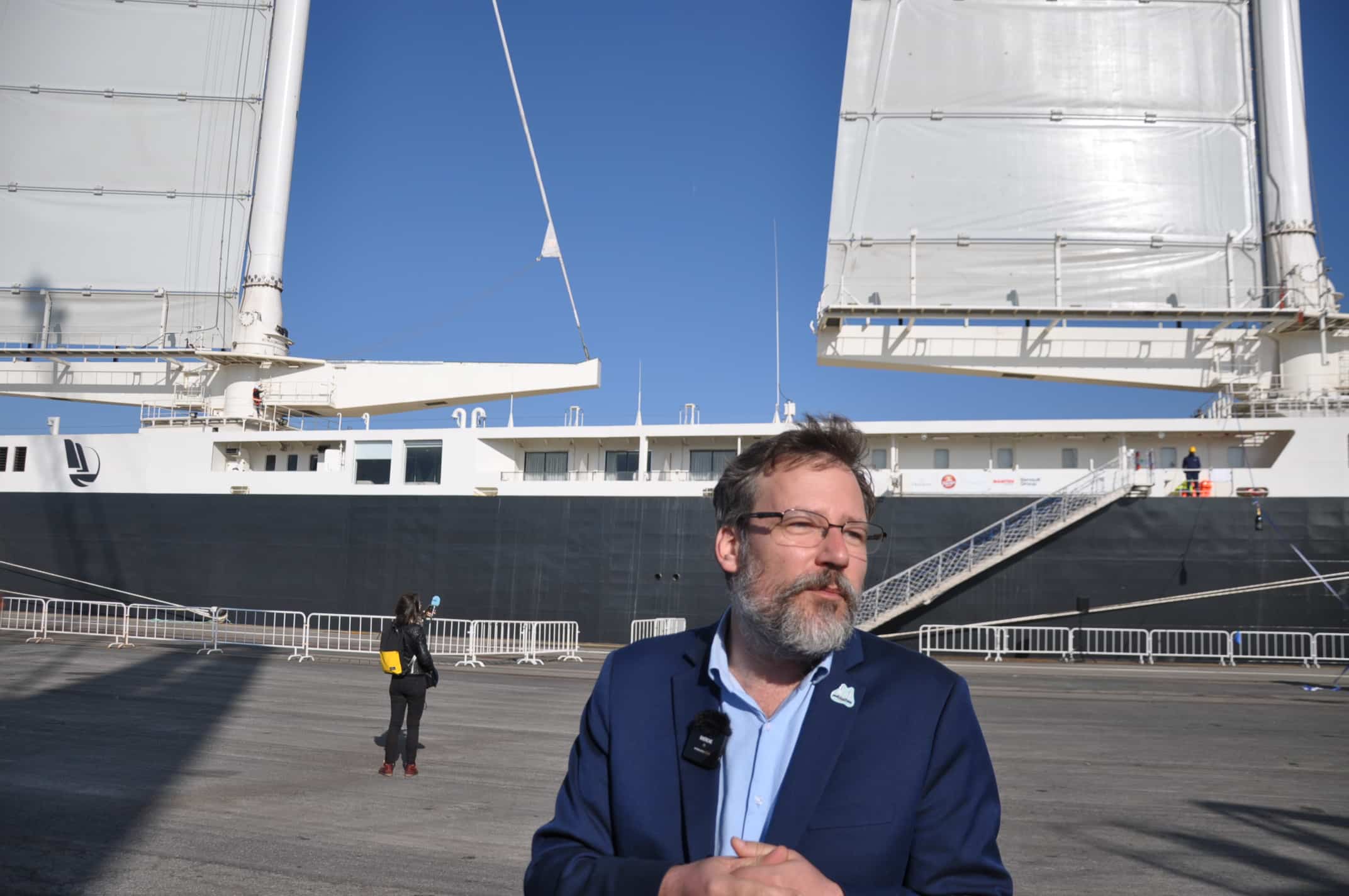 Le Neoliner Origin rejoint son port d'attache à Nantes Saint-Nazaire