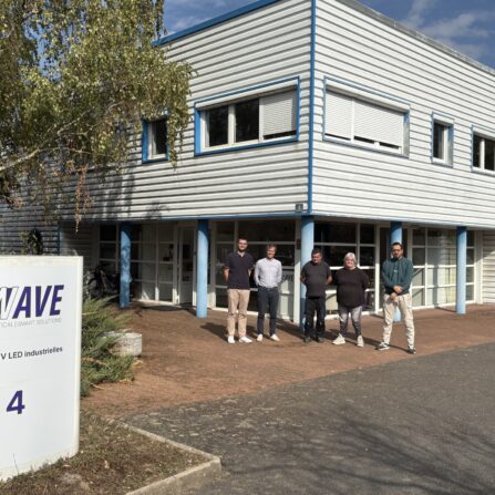 Uwave installe sa production d’éclairages techniques UV-LED dans la métropole nantaise
